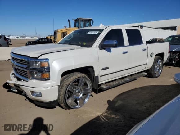 2015 Chevrolet Silverado 1500 High Country z VIN 3GCUKTEC9FG257808, wystawiony jako Copart lot #44644525 z przebiegiem 168 658 mil mil oraz Szkoda całkowita • Salvage title. Historia ofert i sprzedaży dostępna na DreamBid. Obrazek 1.
