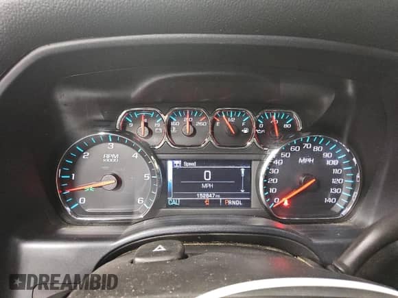 2017 Chevrolet Silverado 1500 LT with VIN 1GCUKRECXHF201593, listed as a Copart auction lot 65596485 with 152,847 mi miles and Clean title. Bid and sale history available at DreamBid. Image 9.