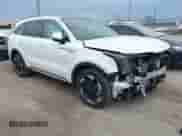 2025 Kia Sorento SX Prestige with VIN KNDRKDJG8S5287565, listed as a IAAI auction lot 41907633 with 15,327 mi miles and . Bid and sale history available at DreamBid. Image 1.