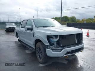 2023 Ford F-150 XL z VIN 1FTEW1E86PFD11206, wystawiony jako IAAI lot #43356021 z przebiegiem 54 516 mil mil oraz . Historia ofert i sprzedaży dostępna na DreamBid. Obrazek 1.