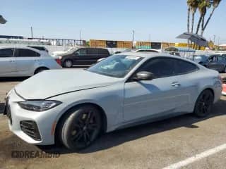 2022 BMW 4 Series M440i xDrive с VIN WBA13AR01NCK16625, выставлен на аукционе Copart как лот 56485464 с пробегом 30 539 миль миль и Списание • Salvage title. История ставок и продаж доступна на DreamBid. Изображение 1.