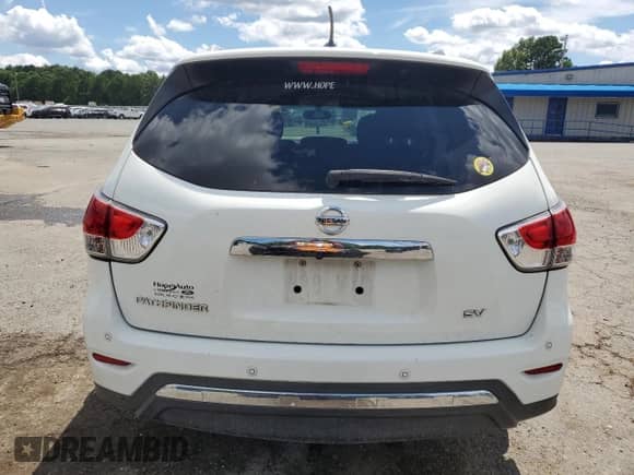2015 Nissan Pathfinder S z VIN 5N1AR2MN7FC646845, wystawiony jako Copart lot #60279135 z przebiegiem 206 904 mil mil oraz Szkoda całkowita • Salvage title. Historia ofert i sprzedaży dostępna na DreamBid. Obrazek 6.