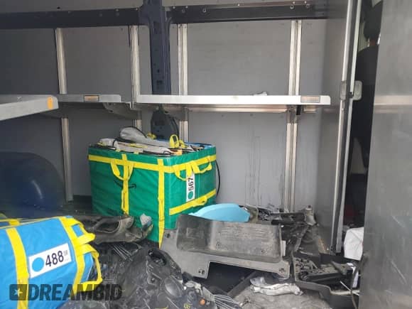 2022 Ram ProMaster Cargo с VIN 3C6MRVJGXNE114254, выставлен на аукционе Copart как лот 50842585 с пробегом Не указан миль и Списание • Salvage title. История ставок и продаж доступна на DreamBid. Изображение 11.