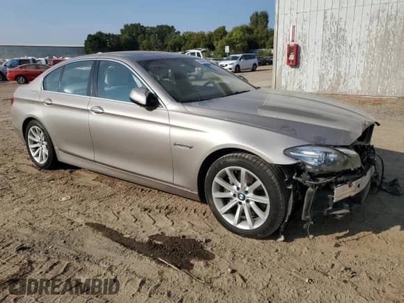 2015 BMW 5 Series 535i xDrive with VIN WBA5B3C59FD548148, listed as a Copart auction lot 80964825 with 96,226 mi miles and Clean title. Bid and sale history available at DreamBid. Image 4.