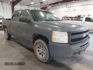 2013 Chevrolet Silverado 1500 Work Truck with VIN 3GCPKPEA9DG267321, listed as a IAAI auction lot 43246590 with Not provided miles and . Bid and sale history available at DreamBid. Image 1.