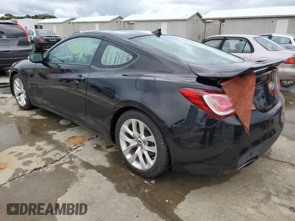 2013 Hyundai Genesis Coupe R-Spec z VIN KMHHU6KJ3DU087645, wystawiony jako Copart lot #73966084 z przebiegiem Nie podano mil oraz Szkoda całkowita • Salvage title. Historia ofert i sprzedaży dostępna na DreamBid. Obrazek 2.