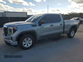 2023 GMC Sierra 1500 Pro with VIN 1GTRHAED1PZ145815, listed as a Copart auction lot 85705715 with 61,113 mi miles and Salvage title. Bid and sale history available at DreamBid. Image 1.