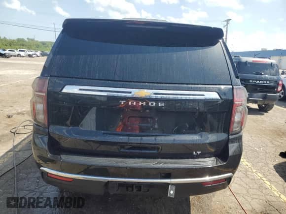 2023 Chevrolet Tahoe LT с VIN 1GNSKNKD4PR240827, выставлен на аукционе Copart как лот 66125085 с пробегом 66 549 миль миль и Списание • Salvage title. История ставок и продаж доступна на DreamBid. Изображение 6.
