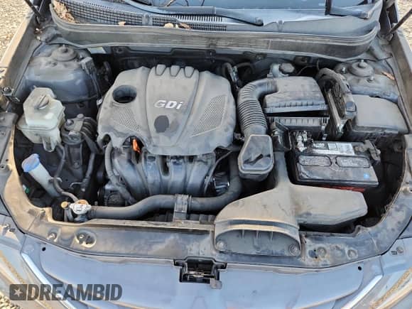 2013 Hyundai Sonata GLS with VIN 5NPEB4AC7DH734904, listed as a Copart auction lot 89723885 with 134,550 mi miles and Salvage title. Bid and sale history available at DreamBid. Image 11.