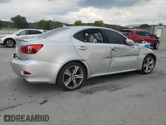 2011 Lexus IS 250 z VIN JTHBF5C21B5148812, wystawiony jako Copart lot #71993695 z przebiegiem 192 114 mil mil oraz Szkoda całkowita • Salvage title. Historia ofert i sprzedaży dostępna na DreamBid. Obrazek 3.