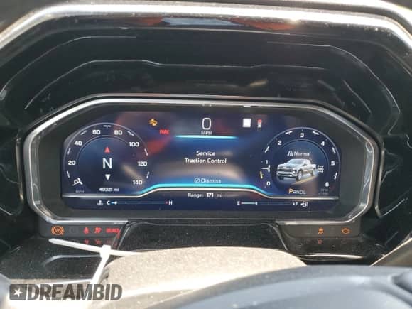 2022 Chevrolet Silverado 1500 LT with VIN 1GCPDDEK7NZ567068, listed as a Copart auction lot 59895415 with 49,321 mi miles and Salvage title. Bid and sale history available at DreamBid. Image 9.