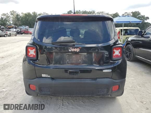 2018 Jeep Renegade Altitude with VIN ZACCJABB5JPJ66795, listed as a Copart auction lot 86684525 with 91,464 mi miles and Salvage title. Bid and sale history available at DreamBid. Image 6.