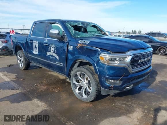 2022 Ram 1500 Limited z VIN 1C6SRFHT2NN272356, wystawiony jako IAAI lot #41209828 z przebiegiem 47 713 mil mil oraz . Historia ofert i sprzedaży dostępna na DreamBid. Obrazek 1.