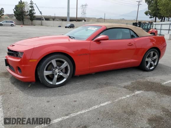 2011 Chevrolet Camaro 2SS with VIN 2G1FK3DJ7B9162315, listed as a Copart auction lot 58988795 with 110,654 mi miles and Clean title. Bid and sale history available at DreamBid. Image 1.