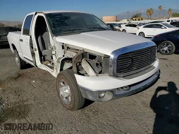 2007 Dodge 2500 SLT with VIN 3D7KR28C77G740973, listed as a Copart auction lot 82017314 with 218,120 mi miles and Salvage title. Bid and sale history available at DreamBid. Image 11.