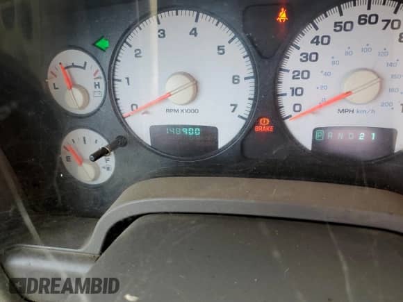 2003 Dodge 1500 ST with VIN 1D7HA16D73J588158, listed as a Copart auction lot 43257895 with 148,900 mi miles and Clean title. Bid and sale history available at DreamBid. Image 9.