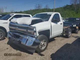 2017 Chevrolet Silverado 1500 with VIN 1GB0CUEG6HZ246969, listed as a Copart auction lot 47826245 with 132,815 mi miles and Salvage title. Bid and sale history available at DreamBid. Image 1.