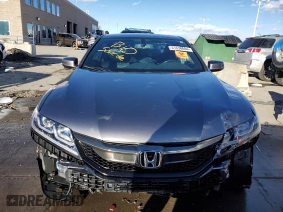 2016 Honda Accord EX-L with VIN 1HGCT2B88GA005343, listed as a Copart auction lot 41638694 with Not provided miles and Salvage title. Bid and sale history available at DreamBid. Image 5.