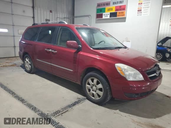 2007 Hyundai Entourage GLS с VIN KNDMC233076039155, выставлен на аукционе Copart как лот 87411035 с пробегом 201 993 миль миль и Списание • Salvage title. История ставок и продаж доступна на DreamBid. Изображение 4.