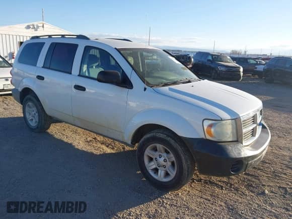 2007 Dodge Durango SXT with VIN 1D8HB38P37F555601, listed as a IAAI auction lot 41504594 with 95,894 mi miles and . Bid and sale history available at DreamBid. Image 1.