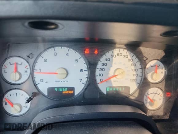 2004 Dodge 2500 SLT with VIN 3D7KA28D74G160649, listed as a Copart auction lot 70905455 with 91,652 mi miles and Salvage title. Bid and sale history available at DreamBid. Image 9.
