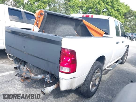 2015 Ram 1500 Express with VIN 1C6RR6FT5FS614872, listed as a IAAI auction lot 42172000 with 129,721 mi miles and . Bid and sale history available at DreamBid. Image 4.