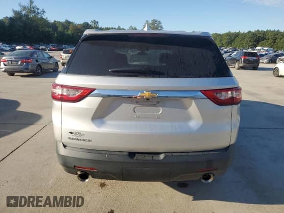 2019 Chevrolet Traverse LS with VIN 1GNERFKW3KJ144131, listed as a Copart auction lot 70937015 with 71,755 mi miles and Salvage title. Bid and sale history available at DreamBid. Image 6.
