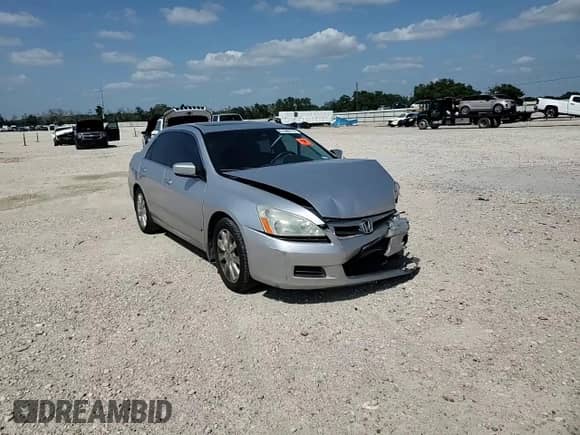 2007 Honda Accord EX-L with VIN 1HGCM665X7A025226, listed as a Copart auction lot 61386715 with 193,147 mi miles and Salvage title. Bid and sale history available at DreamBid. Image 13.