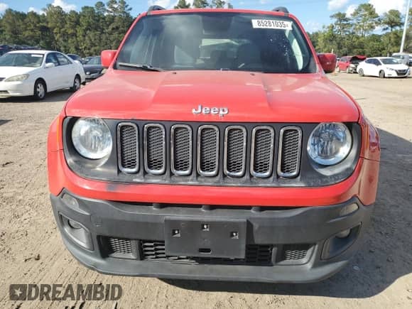 2018 Jeep Renegade Altitude with VIN ZACCJABB5JPH10179, listed as a Copart auction lot 85281035 with 149,328 mi miles and Clean title. Bid and sale history available at DreamBid. Image 5.