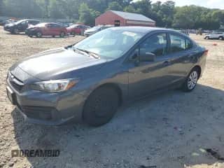 2021 Subaru Impreza with VIN 4S3GKAB6XM3600285, listed as a Copart auction lot 65210205 with 63,373 mi miles and Salvage title. Bid and sale history available at DreamBid. Image 1.