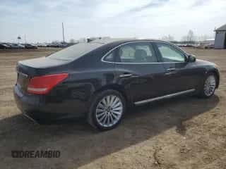 2016 Hyundai Equus Ultimate z VIN KMHGH4JH6GU101867, wystawiony jako Copart lot #49151955 z przebiegiem 149 507 mil mil oraz Czysty tytuł • Clean title. Historia ofert i sprzedaży dostępna na DreamBid. Obrazek 3.