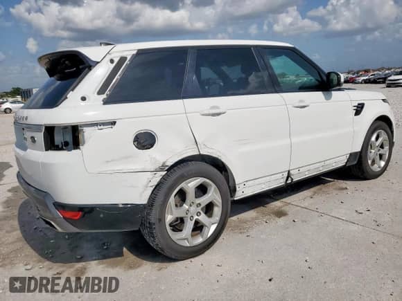 2018 Land Rover Range Rover Sport HSE with VIN SALWR2RV2JA699792, listed as a Copart auction lot 61773735 with 103,931 mi miles and Salvage title. Bid and sale history available at DreamBid. Image 3.