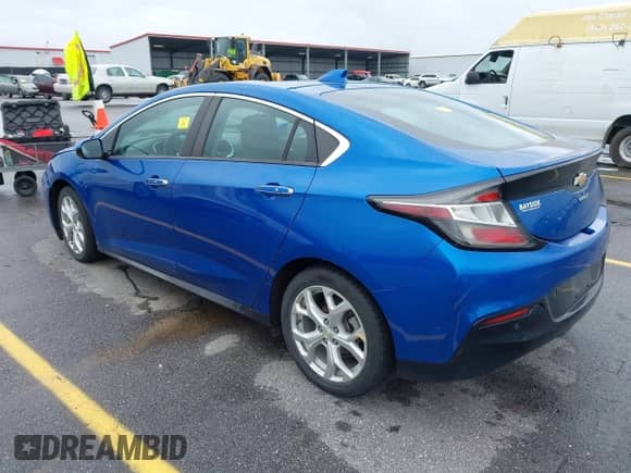 2016 Chevrolet Volt Premier with VIN 1G1RD6S52GU129196, listed as a IAAI auction lot 42400786 with 79,609 mi miles and . Bid and sale history available at DreamBid. Image 3.