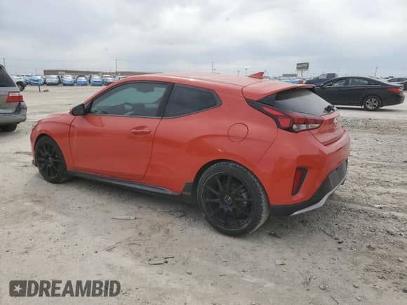 2019 Hyundai Veloster Turbo R-Spec z VIN KMHTH6AB6KU007275, wystawiony jako Copart lot #47395595 z przebiegiem 115 632 mil mil oraz Czysty tytuł • Clean title. Historia ofert i sprzedaży dostępna na DreamBid. Obrazek 2.