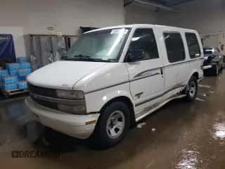 1999 Chevrolet Astro Cargo YF7 Upfitter with VIN 1GBDM19W9XB109577, listed as a Copart auction lot 85655254 with 199,478 mi miles and Salvage title. Bid and sale history available at DreamBid. Image 1.