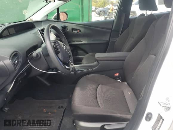 2022 Toyota Prius L Eco with VIN JTDKAMFU3N3158586, listed as a Copart auction lot 83820705 with 41,773 mi miles and Salvage title. Bid and sale history available at DreamBid. Image 7.