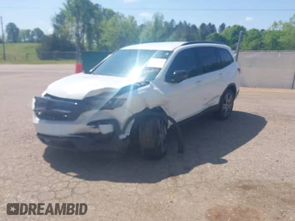 2022 Honda Pilot Sport with VIN 5FNYF5H33NB017719, listed as a IAAI auction lot 42006168 with 67,749 mi miles and . Bid and sale history available at DreamBid. Image 2.