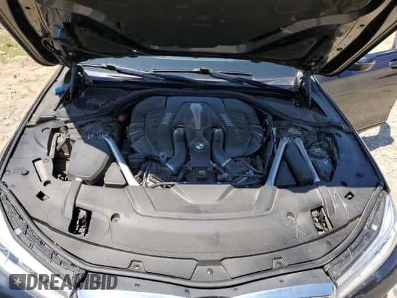 2019 BMW 7 Series 750i xDrive with VIN WBA7F2C50KB240539, listed as a Copart auction lot 63088095 with 93,219 mi miles and Salvage title. Bid and sale history available at DreamBid. Image 11.