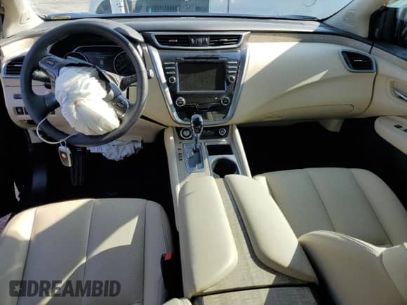 2024 Nissan Murano SL with VIN 5N1AZ2CJ7RC105975, listed as a Copart auction lot 62755965 with 5,825 mi miles and Salvage title. Bid and sale history available at DreamBid. Image 8.