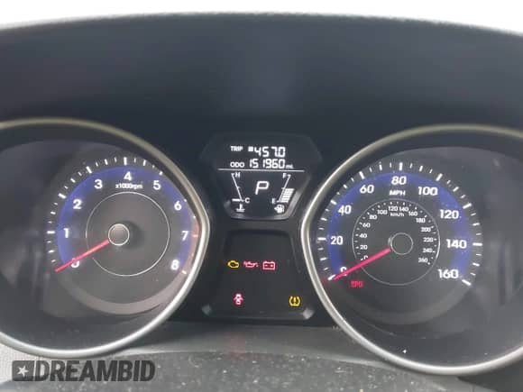 2013 Hyundai Elantra GLS with VIN 5NPDH4AE9DH257534, listed as a IAAI auction lot 43567843 with 151,960 mi miles and . Bid and sale history available at DreamBid. Image 7.