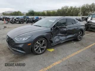 2021 Hyundai Sonata SEL Plus с VIN 5NPEJ4J20MH098532, выставлен на аукционе Copart как лот 81249055 с пробегом 61 297 миль миль и Списание • Salvage title. История ставок и продаж доступна на DreamBid. Изображение 1.