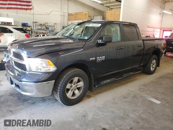 2019 Ram 1500 Big Horn with VIN 1C6RR7TT2KS576554, listed as a Copart auction lot 69322555 with 92,736 mi miles and Salvage title. Bid and sale history available at DreamBid. Image 1.