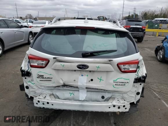 2017 Subaru Impreza Premium with VIN 4S3GTAB6XH3702219, listed as a Copart auction lot 47656785 with 54,472 mi miles and Non repairable. Bid and sale history available at DreamBid. Image 6.