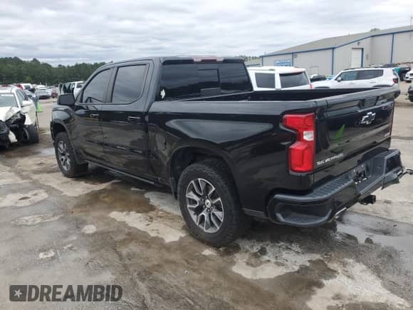 2021 Chevrolet Silverado 1500 RST with VIN 3GCUYEED0MG318317, listed as a Copart auction lot 90687735 with Not provided miles and Clean title. Bid and sale history available at DreamBid. Image 2.