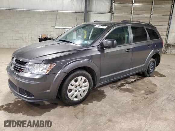 2020 Dodge Journey SE Value with VIN 3C4PDCAB0LT199434, listed as a Copart auction lot 68194315 with 119,053 mi miles and Clean title. Bid and sale history available at DreamBid. Image 1.