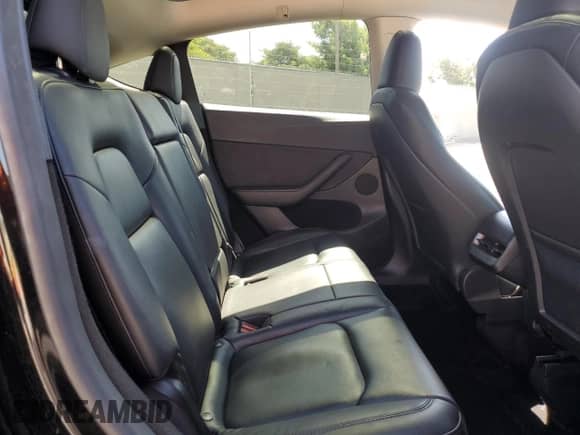 2023 Tesla Model Y Long Range with VIN 7SAYGDEE9PF928625, listed as a Copart auction lot 81783545 with 153,272 mi miles and Salvage title. Bid and sale history available at DreamBid. Image 11.