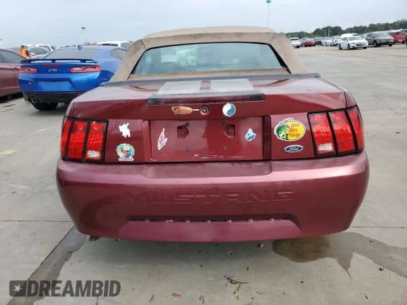 2004 Ford Mustang Deluxe z VIN 1FAFP44484F115156, wystawiony jako Copart lot #75246024 z przebiegiem Nie podano mil oraz Nie do naprawy • Non repairable. Historia ofert i sprzedaży dostępna na DreamBid. Obrazek 6.