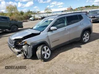 2018 Jeep Compass Latitude с VIN 3C4NJDBB8JT354863, выставлен на аукционе Copart как лот 85850875 с пробегом 92 084 миль миль и Списание • Salvage title. История ставок и продаж доступна на DreamBid. Изображение 1.