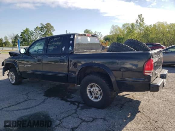 2001 Dodge Dakota Sport with VIN 1B7GG2AN31S103211, listed as a Copart auction lot 56007935 with 232,474 mi miles and Salvage title. Bid and sale history available at DreamBid. Image 2.