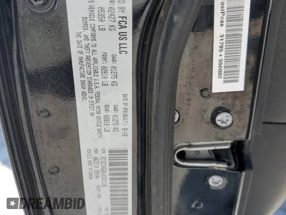 2018 Chrysler 300 S с VIN 2C3CCAGG0JH331126, выставлен на аукционе Copart как лот 69413185 с пробегом 101 321 миль миль и Списание • Salvage title. История ставок и продаж доступна на DreamBid. Изображение 12.